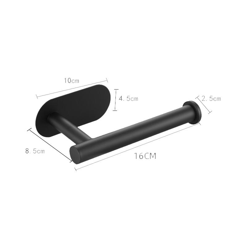 Самоклеящийся держатель для туалетной бумаги и полотенец, настенное крепление из нержавеющей стали, диспенсер для рулонов полотенец для ванной комнаты и кухни