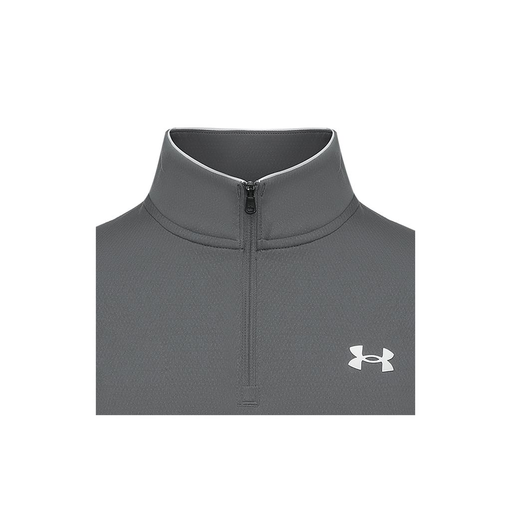 Under Armour Матч-плэй Легкая тренировочная толстовка для гольфа Удобная дышащая мягкая толстовка на молнии 1/4 Мужская толстовка 6010892-025