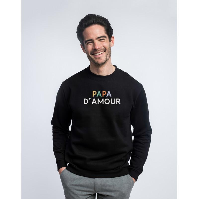 Men's Sweatshirt - COLORFUL LOVE DAD