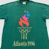 Винтажная футболка OLYMPICS ATLANTA USA 1996 года РАЗМЕР M мягкая спортивная джорджия 90-е