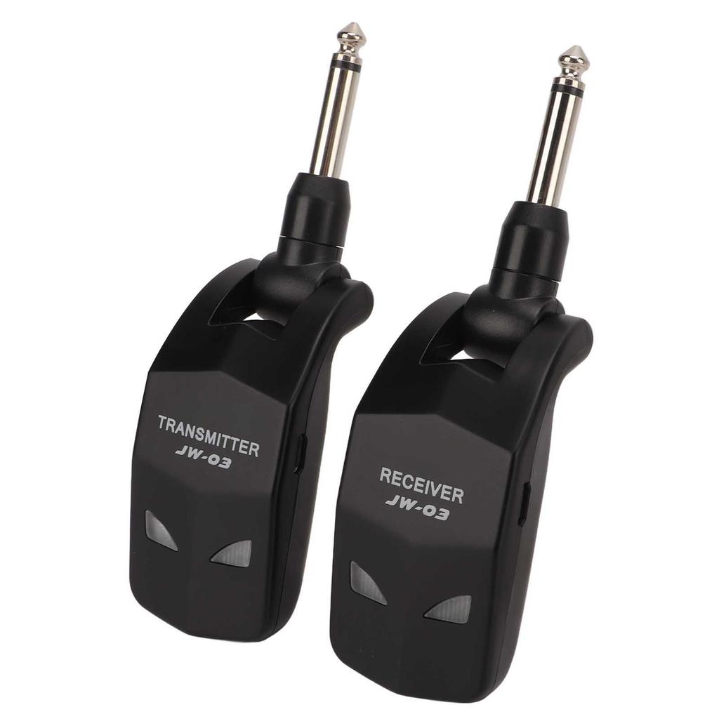 Wireless Guitar System 2.4GHz 12 Channels Audio Wireless Transmitter Receiver for Bass