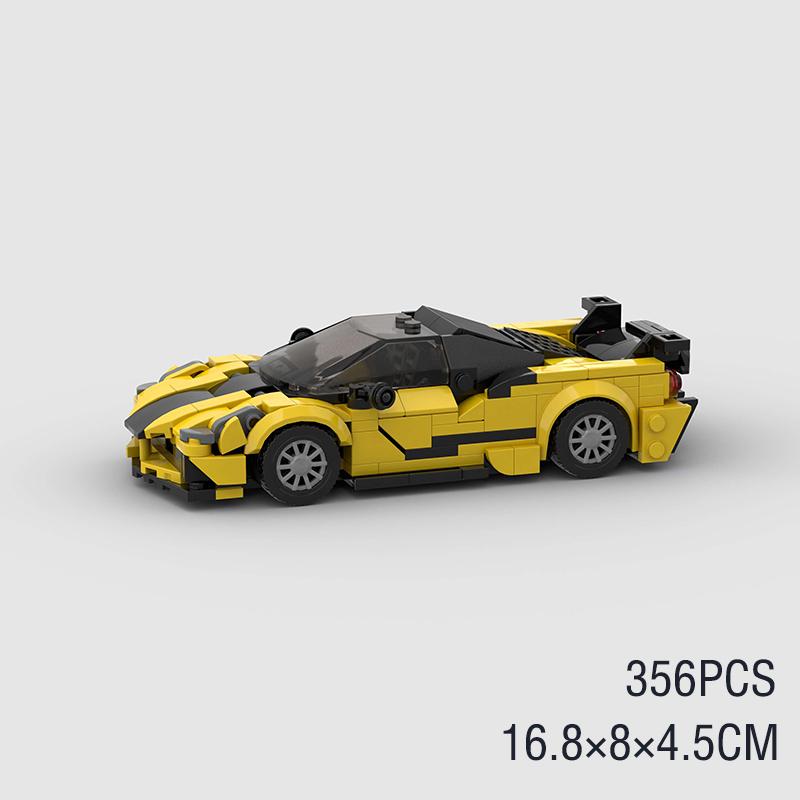 Moc City Speed Car Rally Sport Vehicle Racer ae86 M8 Модель Строительные блоки R34 Гоночный Супер Техника Кирпич Рождественский подарок