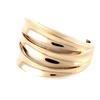 Ring Gold Plated 'Choreography' Golden - 13 Mm