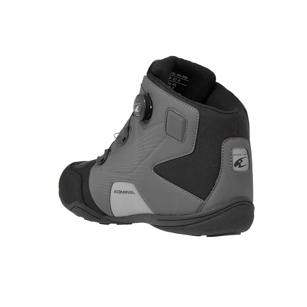 KOMINE Велосипедные туфли Dial Fit WP для мотоциклов Solid BK-096, черные, 28,5 см