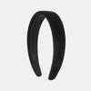 Halden Emboss Logo Velvet Hairband (H003_black)