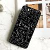 Physic Equations Math Phone Case For iPhone 15 16 Pro Max 11 12 13 14 Pro Max 7 8 Plus X XS XR 12 13 Mini Cover
