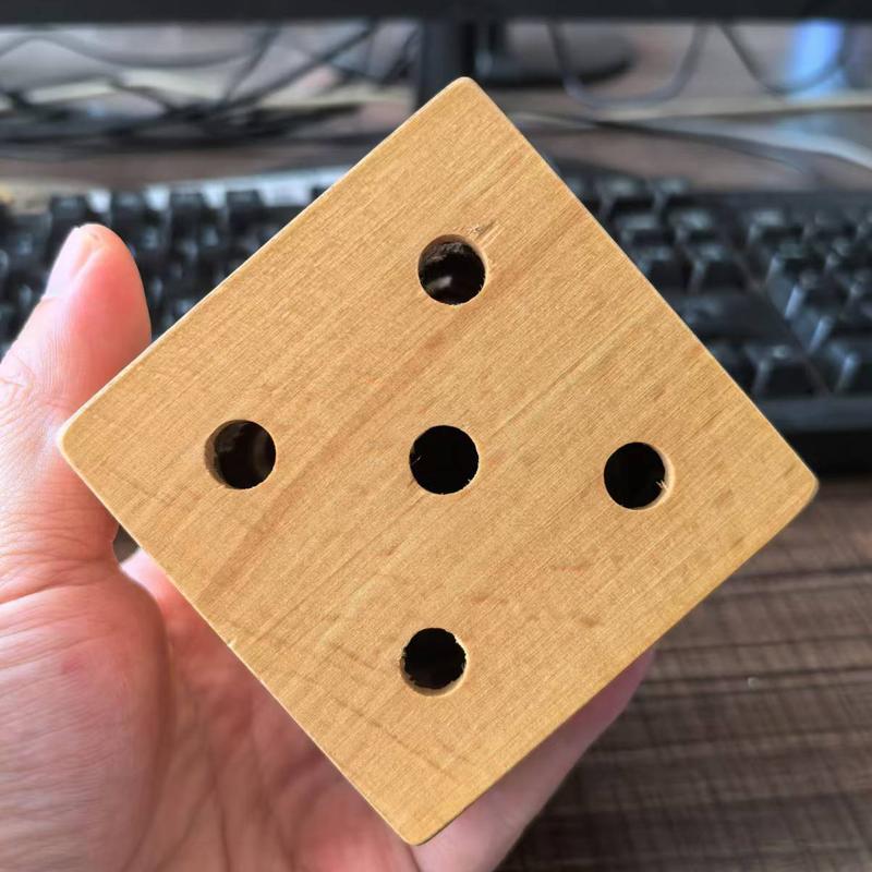 Wooden Labyrinth Marble Maze Game 3D Cube IQ Logic Training Brain Teasers For Adults And Kids Educational Toys Luxury Gifts