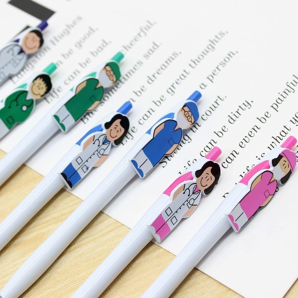 Black Ballpoint Pen Stationery Signature Pen New Nurse Pen