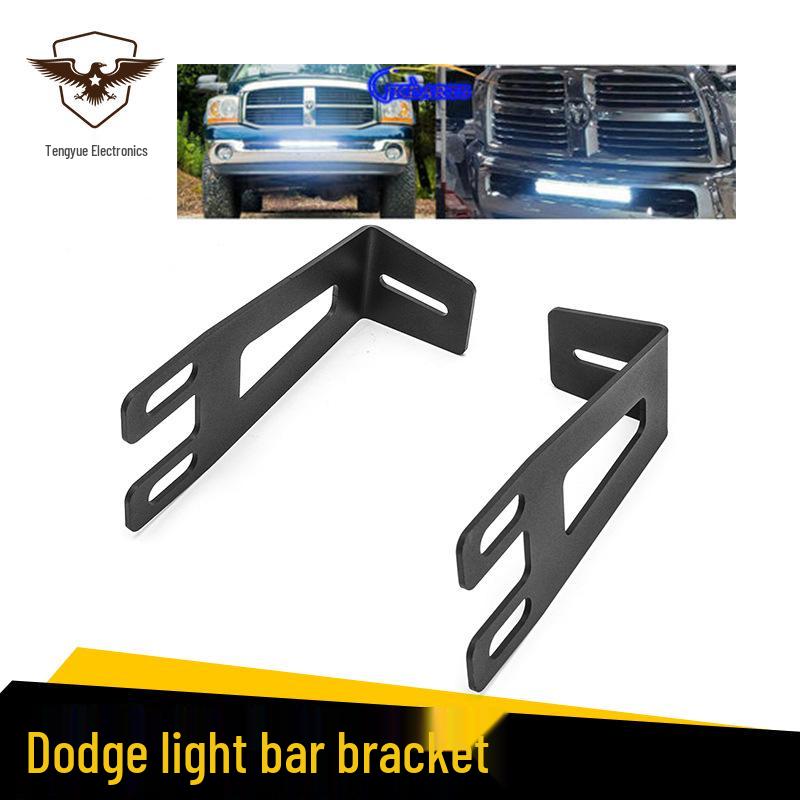 Dodge Ram Bumper 20-Inch Strip Light Bracket for Auxiliary Lighting
