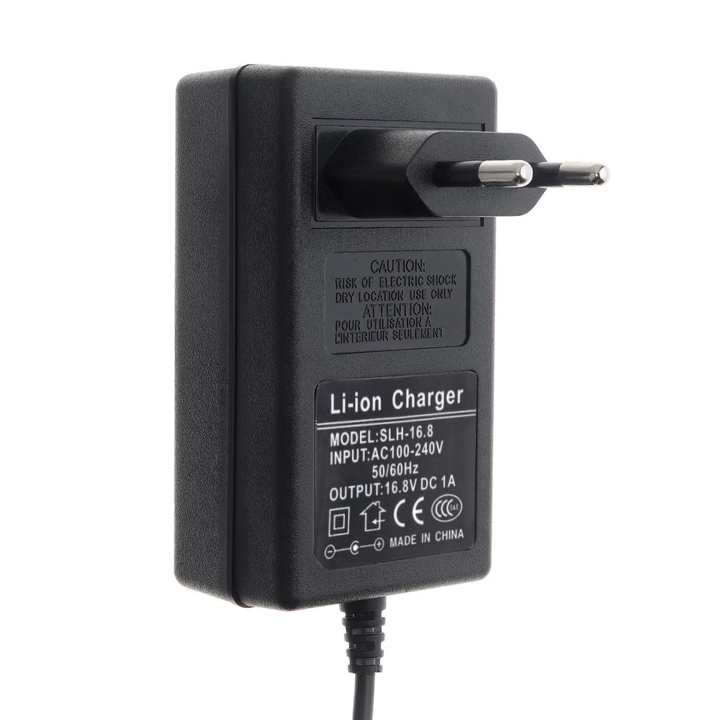 Зарядное устройство адаптера питания 90 см, 16,8 В с вилкой европейского стандарта США для литиевой электрической дрели/электрической отвертки