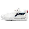 Li Ning Saga II SE Нескользящие износостойкие низкие бадминтонные кроссовки унисекс Белые AYZU001-1