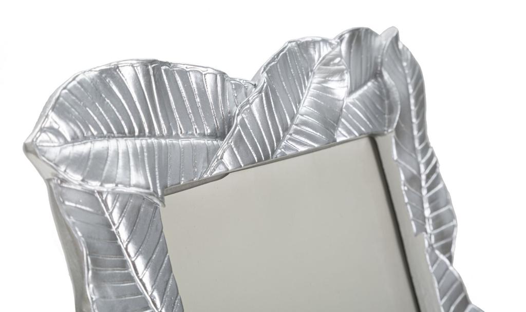 Photo Frame Lefy Silver Cm 23X2,5X27,5 (Misura Interna Cm 15X20)