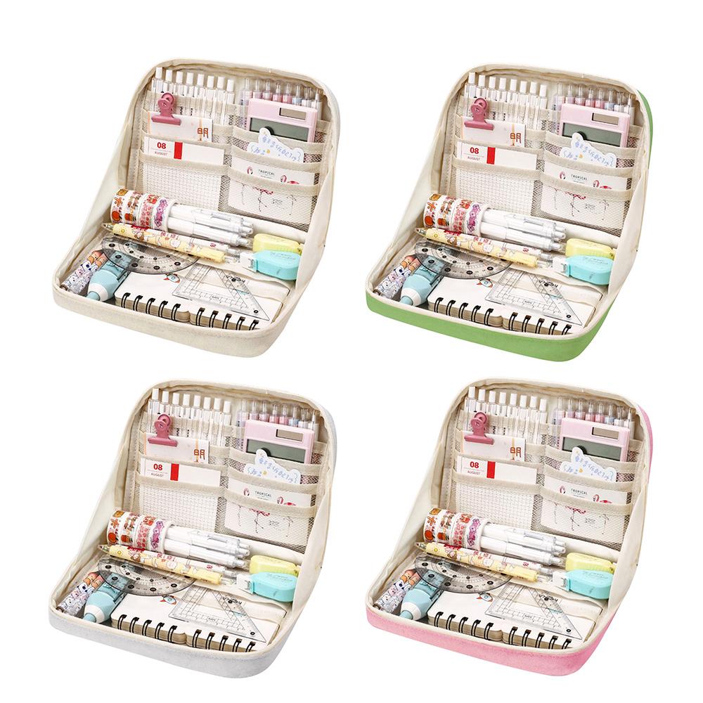 Прозрачный пенал большой вместимости, новая сумка для ручек, для студентов