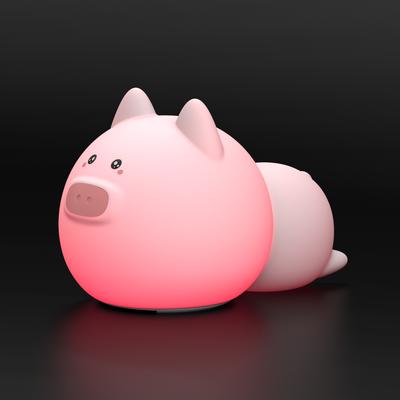 Детский ночник Лучший продаваемый Мини-поросенок Силиконовый ночник