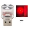 RXZ 1PC car mini usb led Atmosphere Light For Party Ambient Automotive Portable Plug and Play  Car Decorative Interior Lamp 12V