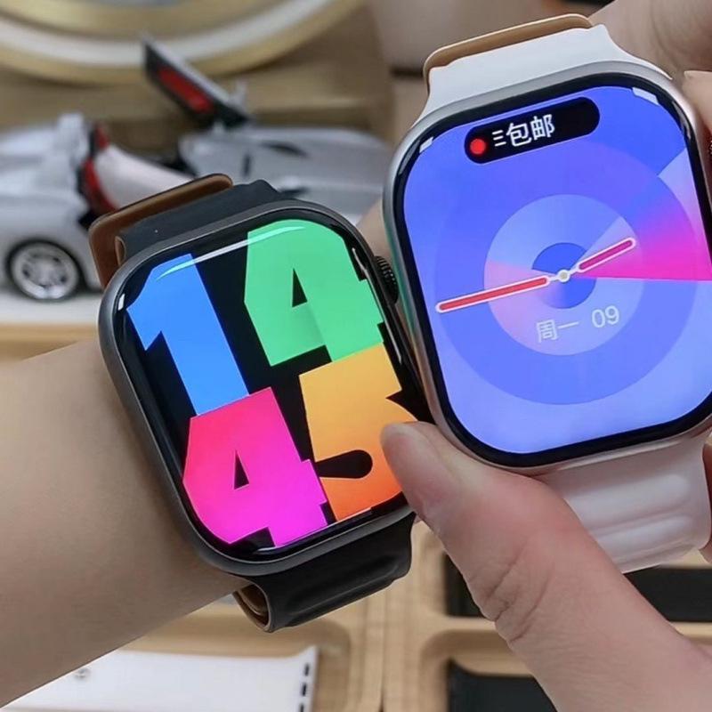 2025 iWatch S10: Умные часы с Bluetooth, NFC, Dynamic Island и функциями полнофункциональных звонков.
