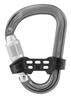 Карабин для скалолазания Petzl M038CA00 Attache Bar с винтовым фиксатором и планкой (ПЕТЦЛ) Антиреверс [Предмет]
