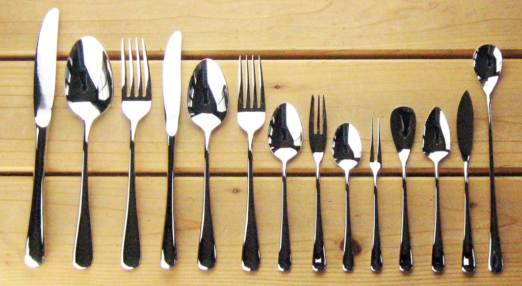 Nagao TOWA Dinner Cutlery 6 Stainless Bag Holder Made In Japan Set, Pieces, 18-8 Steel, Only,