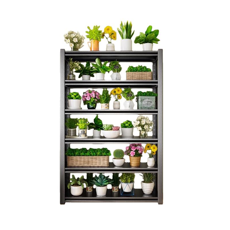 Многоярусная подставка для цветов и хранения из кованого железа