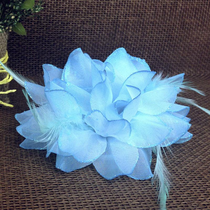 Женская пляжная орхидея свадебный цветок заколка для волос брошь заколка головной убор булавка