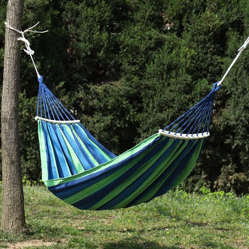 OLOEY Thick Canvas Double Hammock