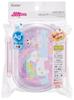 Skater Lunch 1 with Core Dishes Fluffy Kids Antibacterial Made In QAF2BAAG Children's Box, Tier, 360ml, (Side Container), Dome-shaped, Lunch,