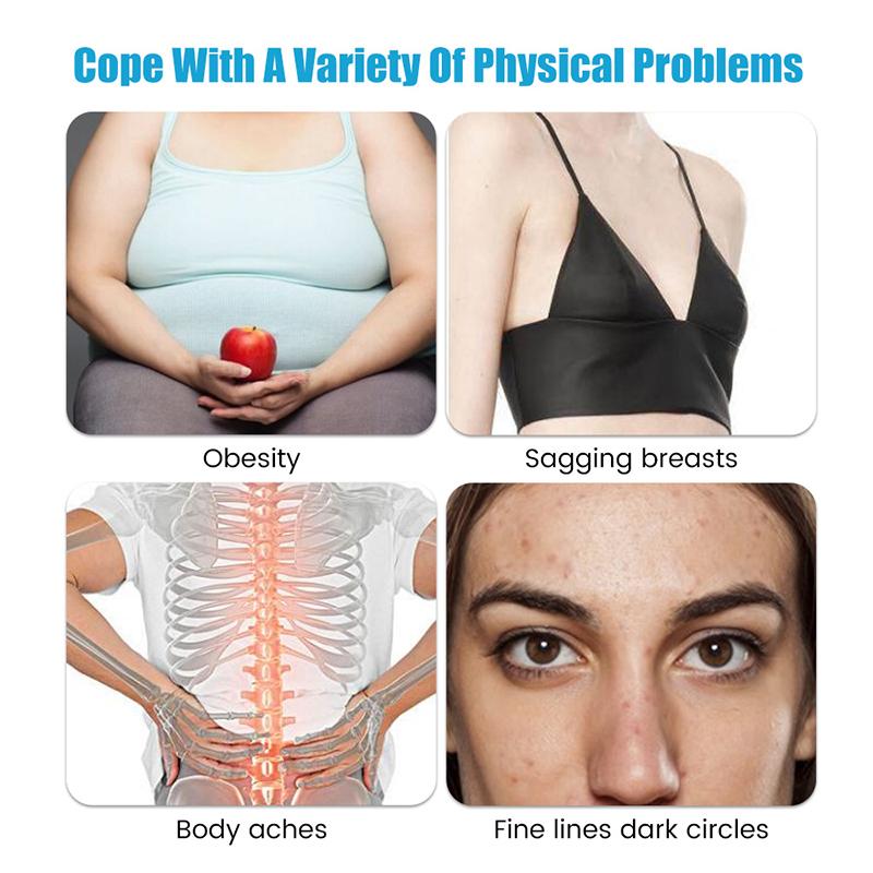 S718 Weight Loss Machine Waves EMS Muscle Stimulator Body Slimming Machine Fat Burning Bio Beauty Massager Muscle Stimulator