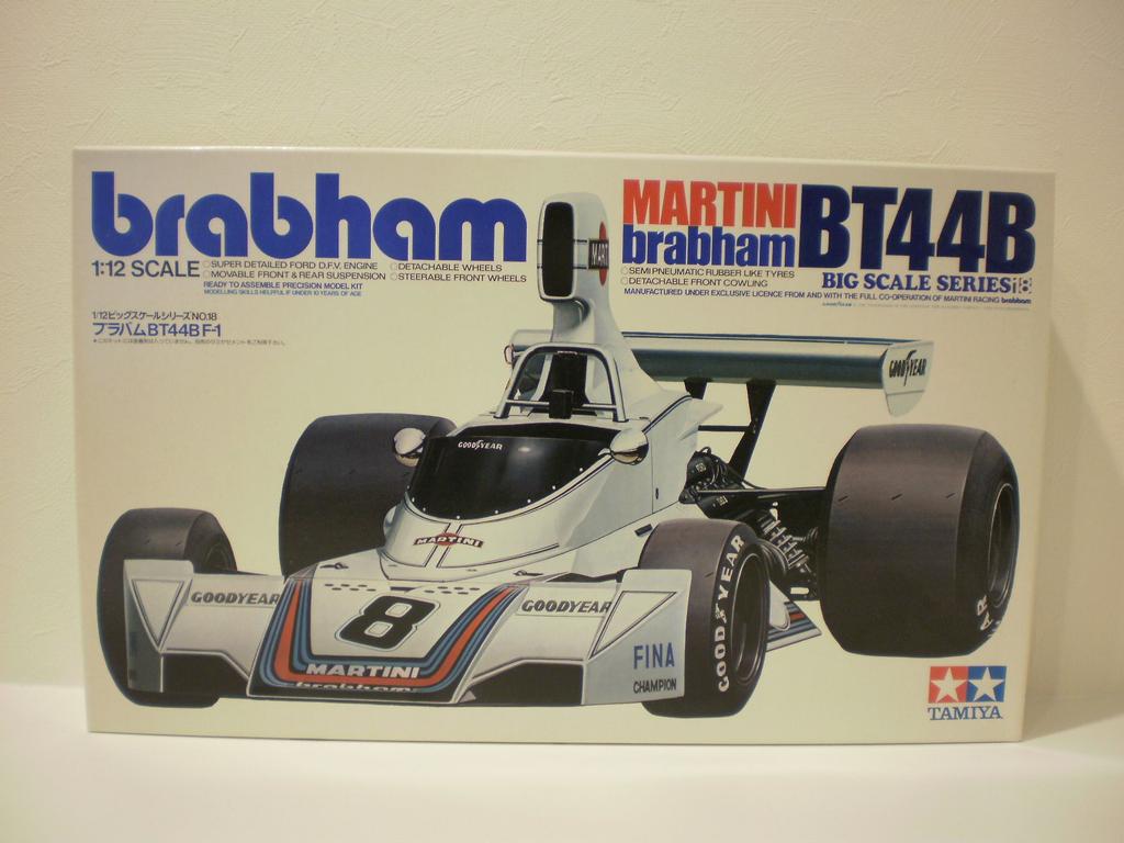 Tamiya Brabham Big Scale 1/12 BT-44B F-1 (1/12 Car 12018)