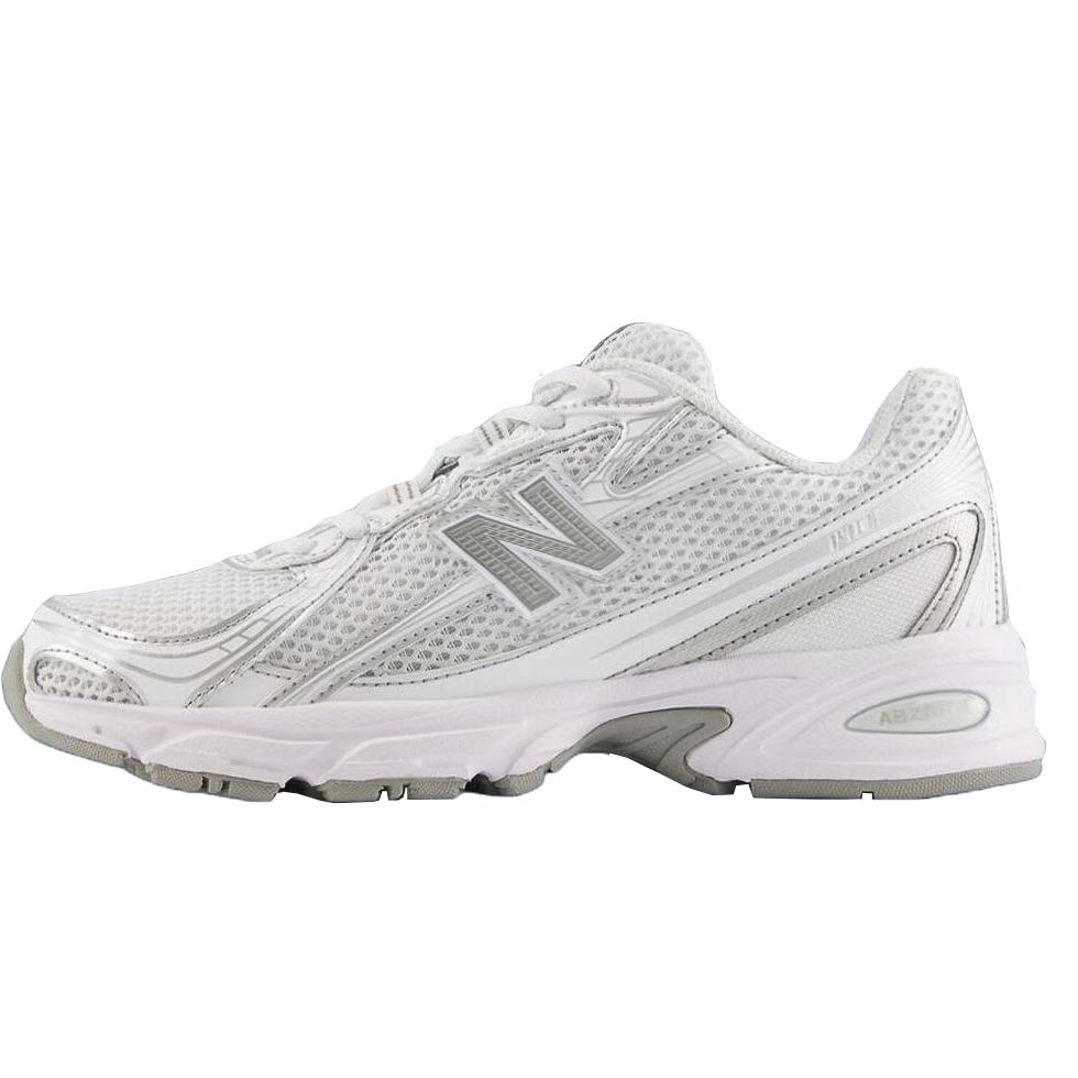 New Balance Мужские кроссовки 740v2 Белые Серебристый Отражающий Унисекс Серебристо-Металлик U740WM2