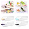 Candy Color Kitchen Fridge Space Saver Organizer Slide Under Shelf Rack Holder Storage