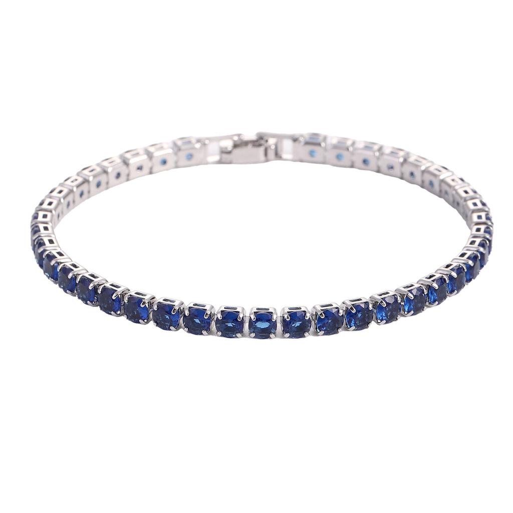 Yinglin Jewelry Европейский и американский унисекс хип-хоп 4.0 микро-паве циркониевый теннисный браслет