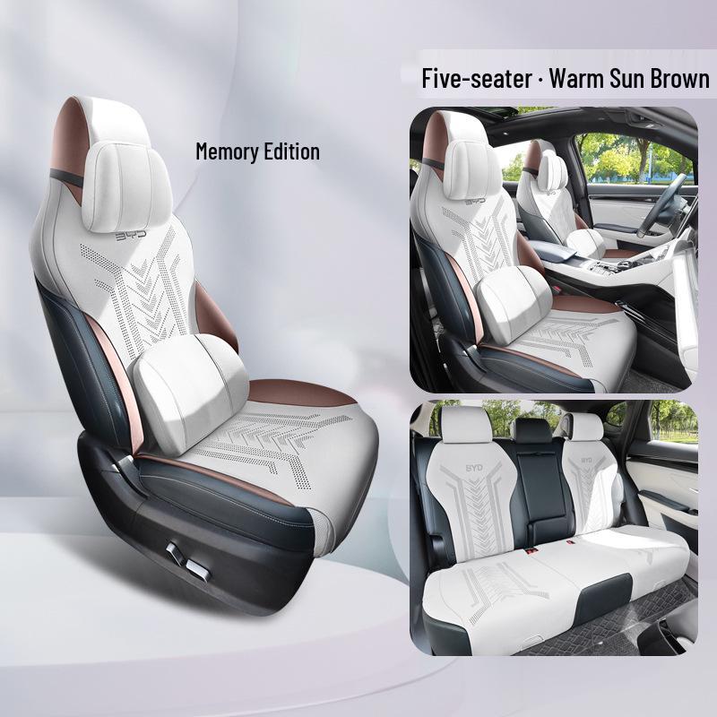 BYD Song PRO Чехол на подушку сиденья 5-местного автомобиля - Универсальная полузакрытая накладка на сиденье