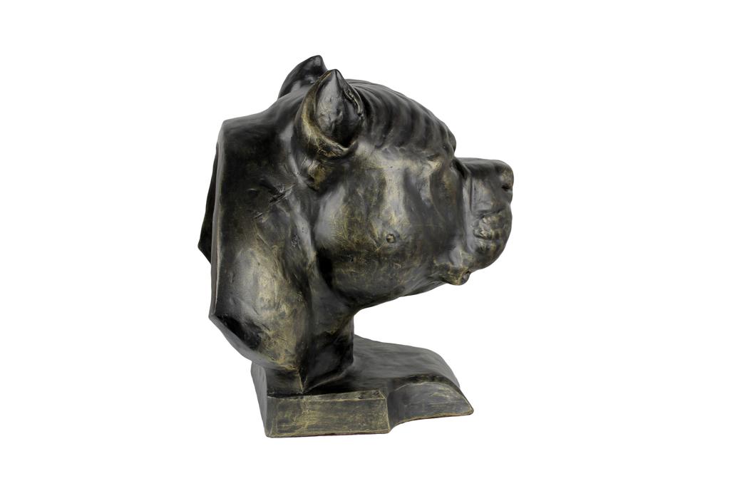 American Bully Ii - Popiersie Psa, Duża Głowa Psa Do Ogrodu, Unikatowa Ozdoba Salonu Marki Art-Dog