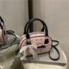 Bow Bag Women's New Small Fresh Portable Shoulder Bag Sweet Fashion Messenger Bag