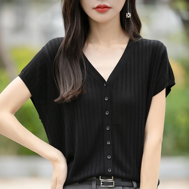 Женский легкий кардиган из 50% шерсти и 50% шелка Mulberry — универсальный трикотаж на все 4 сезона для комфорта и стиля в любое время года