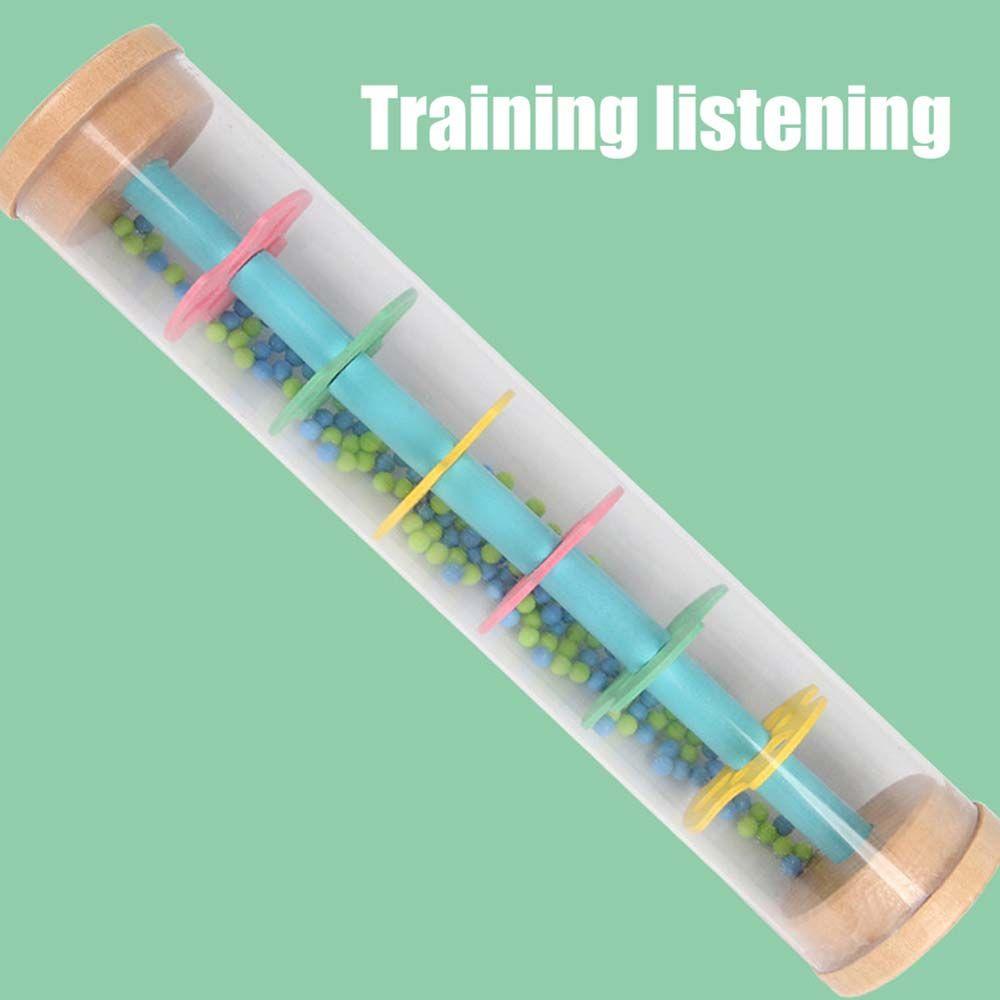 Shaking Toy Rain Sound Toys Instrument Toy Rain Rainmaker Kids Rain Stick Rainstick Musical Toy