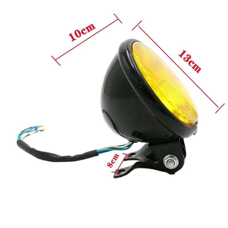 Vintage Motorcycle Headlight Retro 5" Front Lamp for Cafe Racer Chopper Custom Motorbike Headlamp Motorcycle Accessories