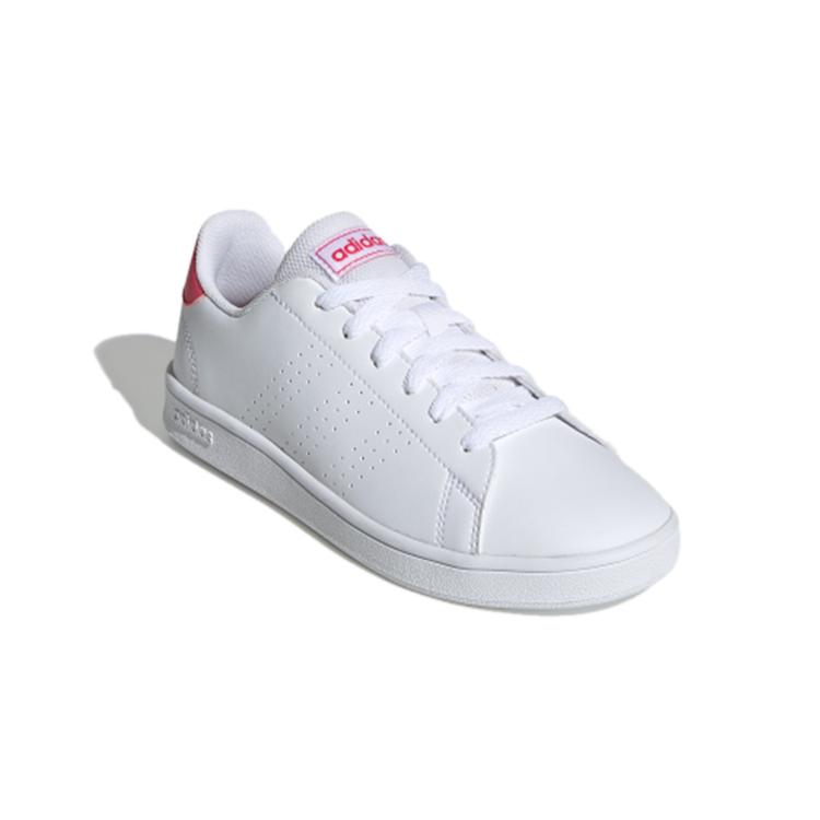 Adidas Advantage J 'White Real Pink' EF0211