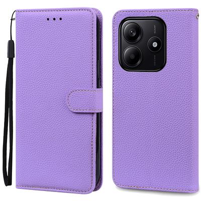 Для Poco M7 Pro 5G Чехол Флип Кожаный Чехол-кошелек Для Xiaomi Poco M7 Pro 5G Чехол Книжка Чехол для телефона Coque Fundas