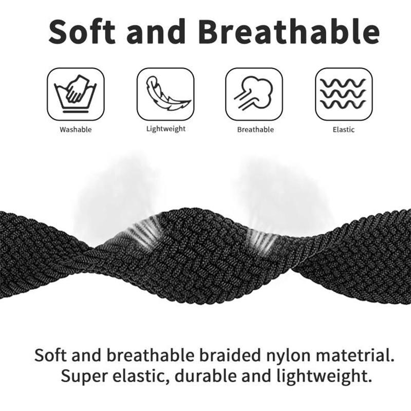 Эластичный нейлоновый ремешок без пряжки для Huawei Watch Fit 2 Sport, плетеный ремешок, наручные аксессуары для умных часов Huawei Fit 2 Watch