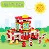 Luban Wooden Mortise and Tenon Building Blocks for Children's Early Learning and Development