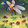 Kai Zhi Insect Building Blocks - Mantis & Dragonfly Model Toy for Boys