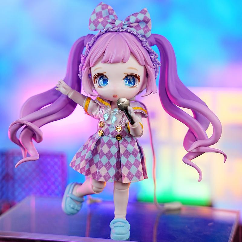 Кукла Dream Fairy Maytree OB11 Starlight Academy 13 шарнирное тело Коллекционная Милое Животное 13см SD подарок BJD