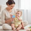Safe Silicone Teether Candy Color Sensory Toys Cute Teething Ring  Nursing