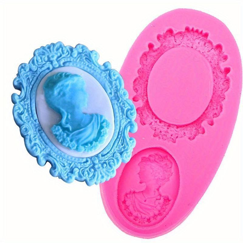 Силиконовая форма, 1 шт., 3D-рамка, форма для мыла, силиконовая форма, форма для дизайна зеркала красоты