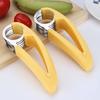 Banana Slicer Stainless Steel Manual Food Slicer Multifunctional Strawberry Cucumber Carrot Egg Cutter for Home Outdoor