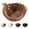 Sports Themed Desk Decor Baseball Glove Catch-All Tray, 3D Printed Decorative Organizer, Durable Matte Storage Minimalist Home Office Organizer Bowl,