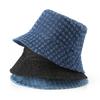 Шляпа весна и осень клетчатая купол джинсовая шляпа-ведро модный уличный тренд солнцезащитная шляпа от солнца шляпа-панама