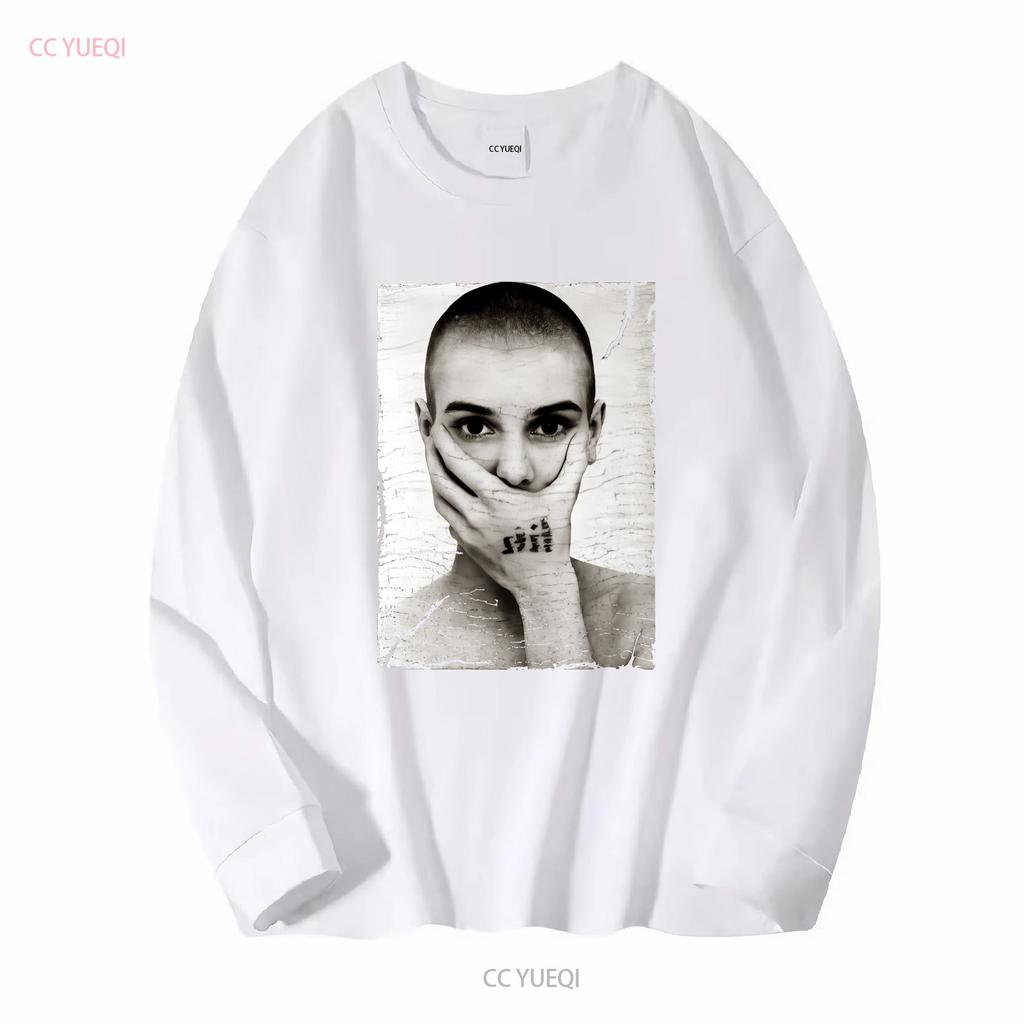 VTG Sinead O Connor smoking T shirt Short sleeve All sizes Te57379875 vintage Washed Slightly Top For Everyday Wear Casual Soft