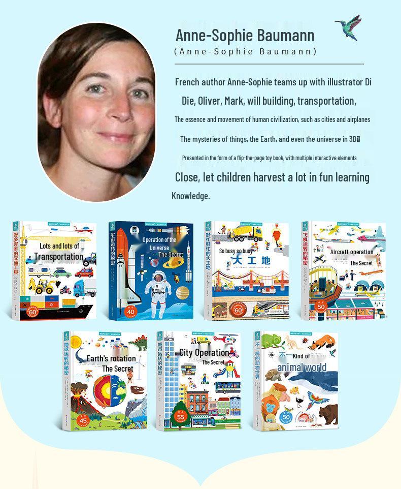 3D Pop-up Book: Vehicles, Airplanes, Space & Construction - Birthday Gift for Kids